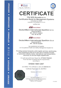 ISO Certificate 18001 TV VR GB resize