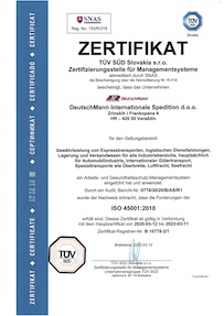 ISO Zertifikat 45001 2018 DE VR resize